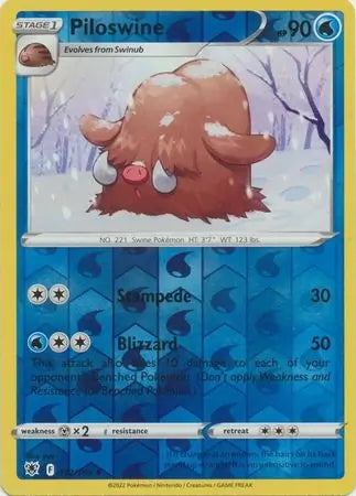 Astral Radiance Piloswine #32/189 reverse holo